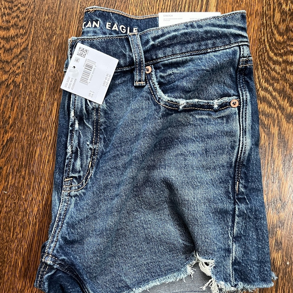 NWT American Eagle Ex-Boyfriend Stretch Shorts